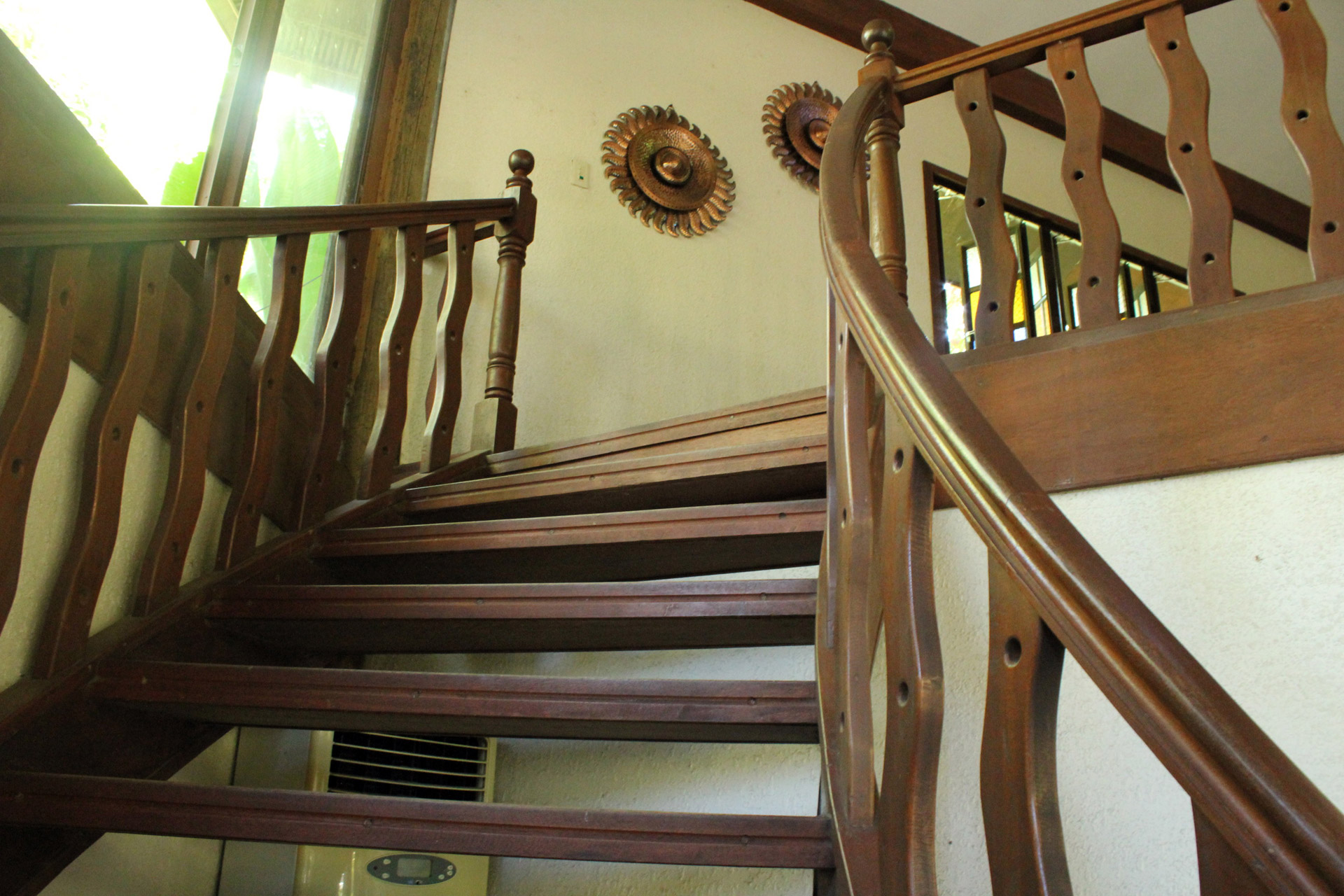 stairs wooden stairs wood free photo