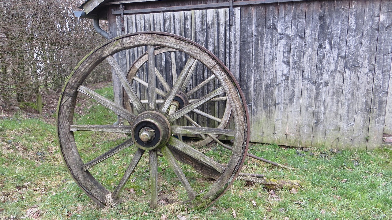 wooden wheel wagon wheel wheel free photo