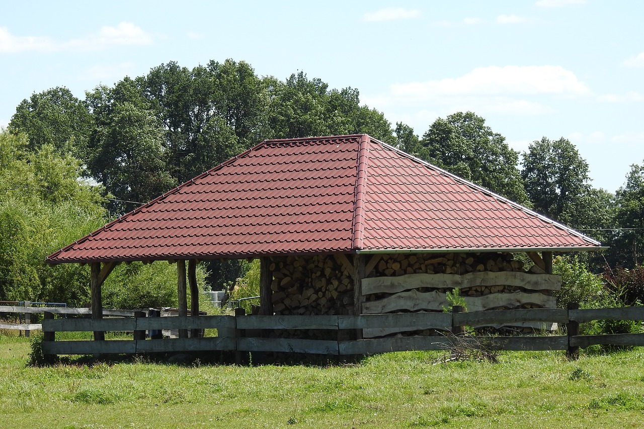 woodshed  bower  roofing free photo