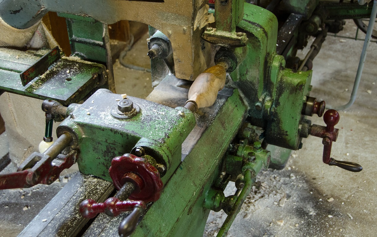 woodturning clog machine free photo