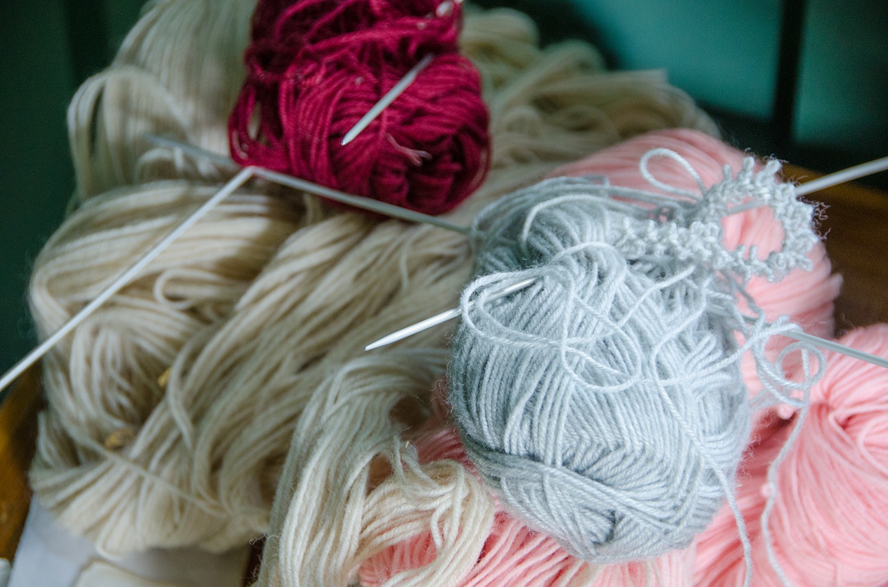 wool knit handicraft free photo