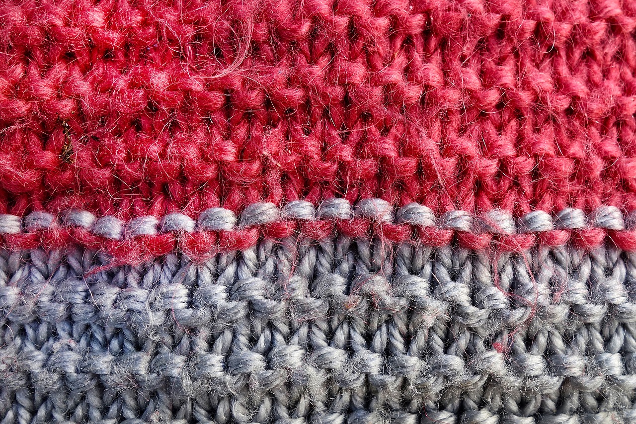 wool stitches knitting free photo