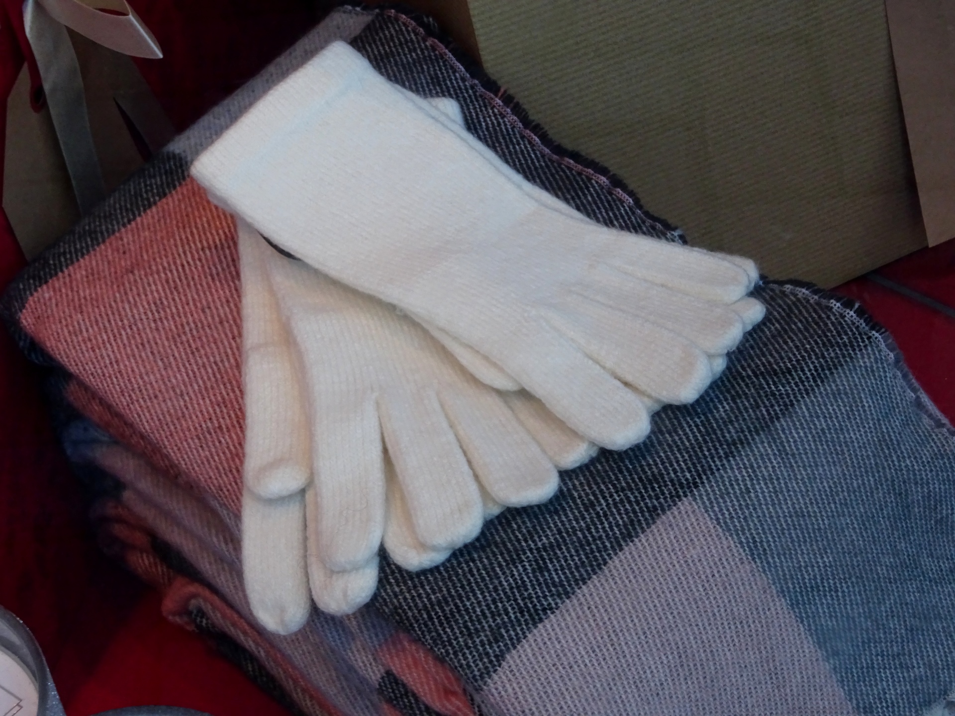 glove gloves scarf free photo