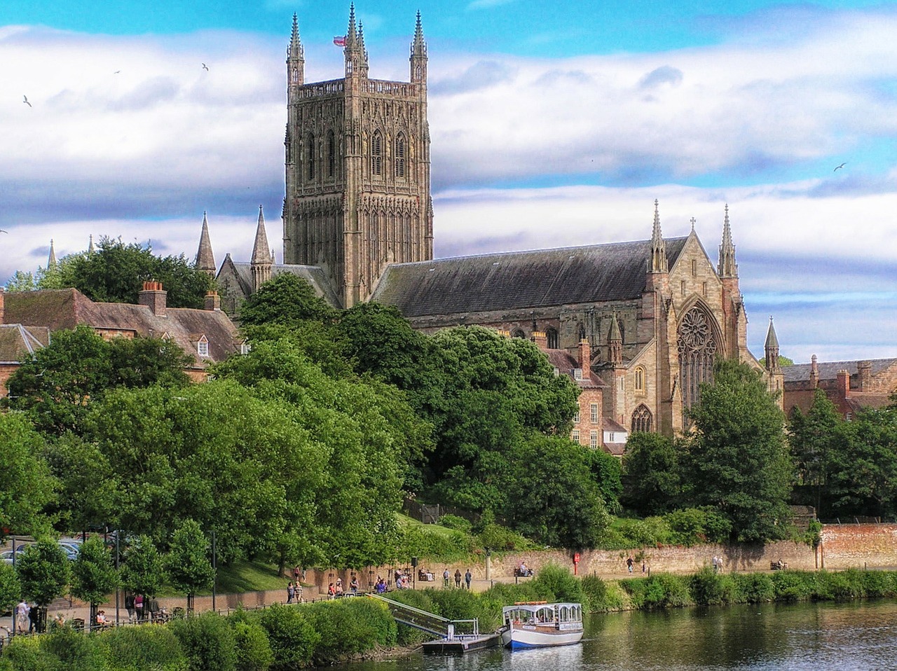 worcester england cathedral free photo