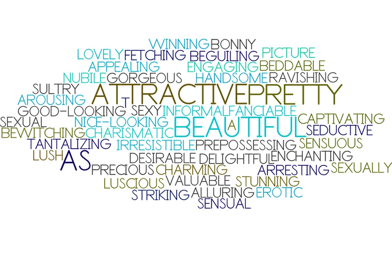 word cloud beautiful words free photo