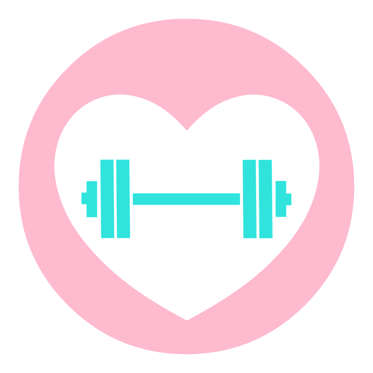 Work out,exercise,dumb bells,pink,heart - free image from