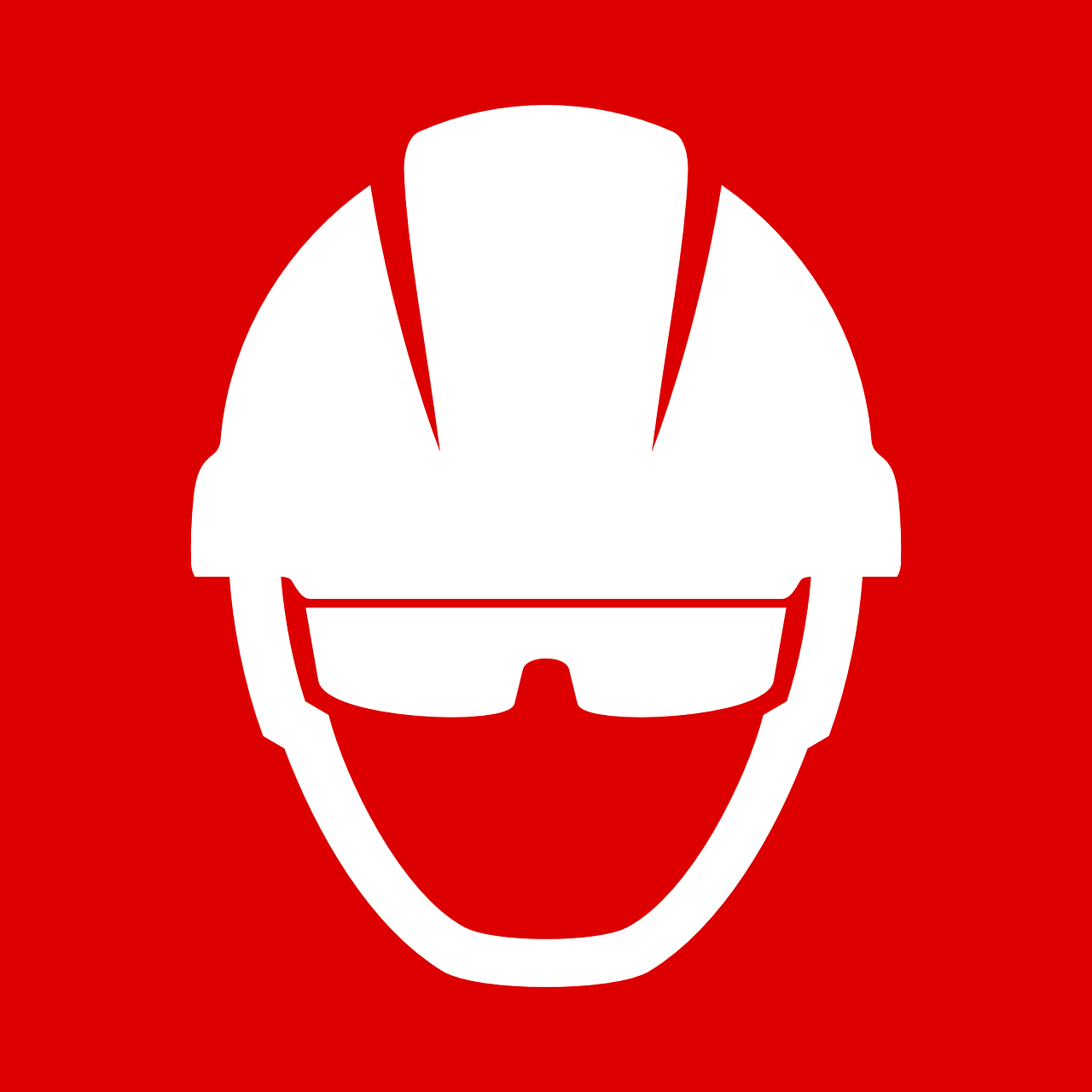 worker helmet protection free photo