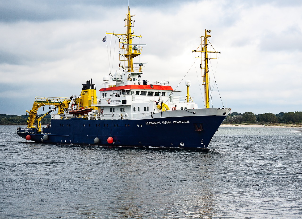 working ship baltic sea sea free photo