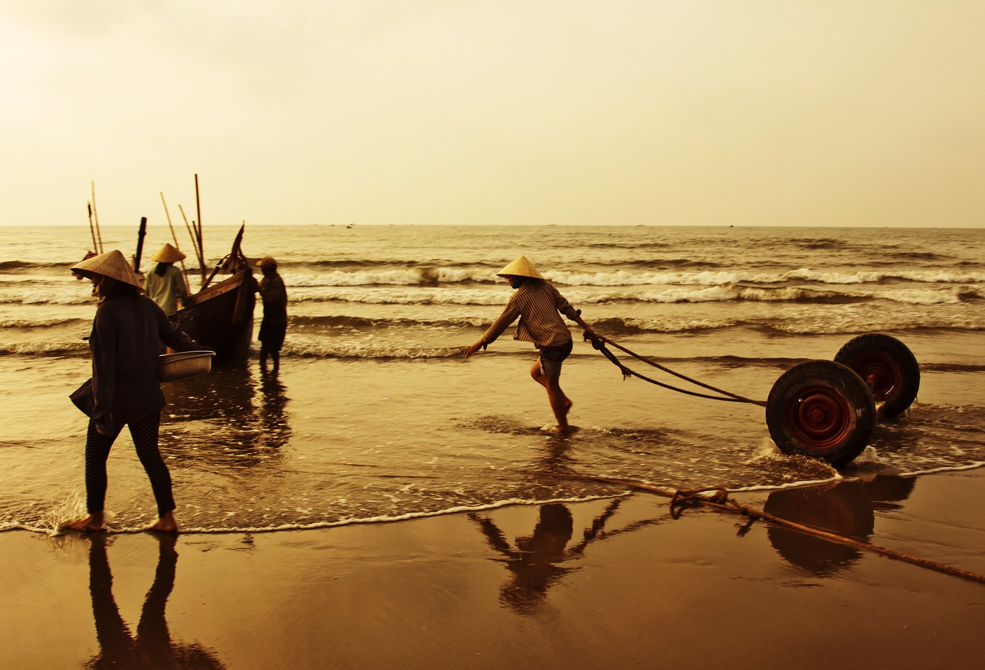 sầm sơn beach thanh hóa việt nam free photo