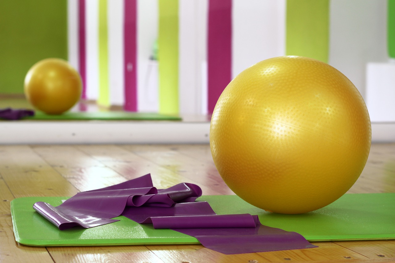 workout ball pilates free photo