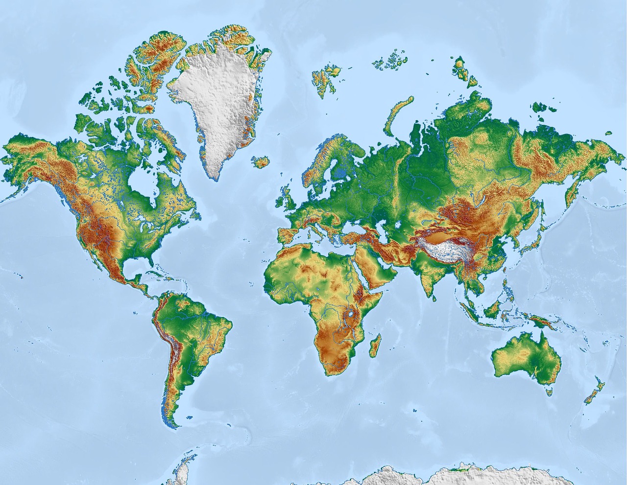 world map map of the world free photo