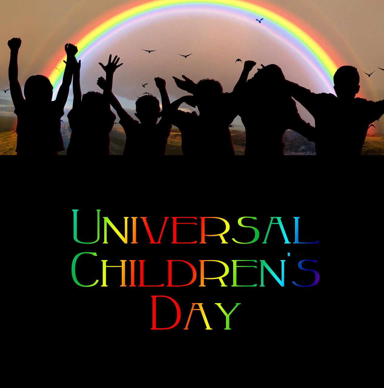 world children's day festival celebrate free photo