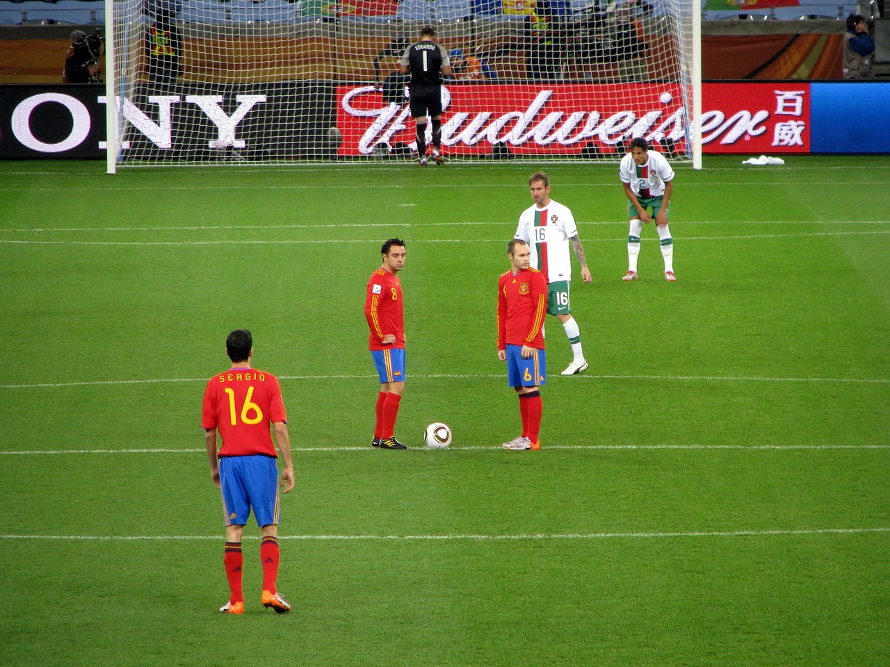 world cup 2010 spain portugal free photo