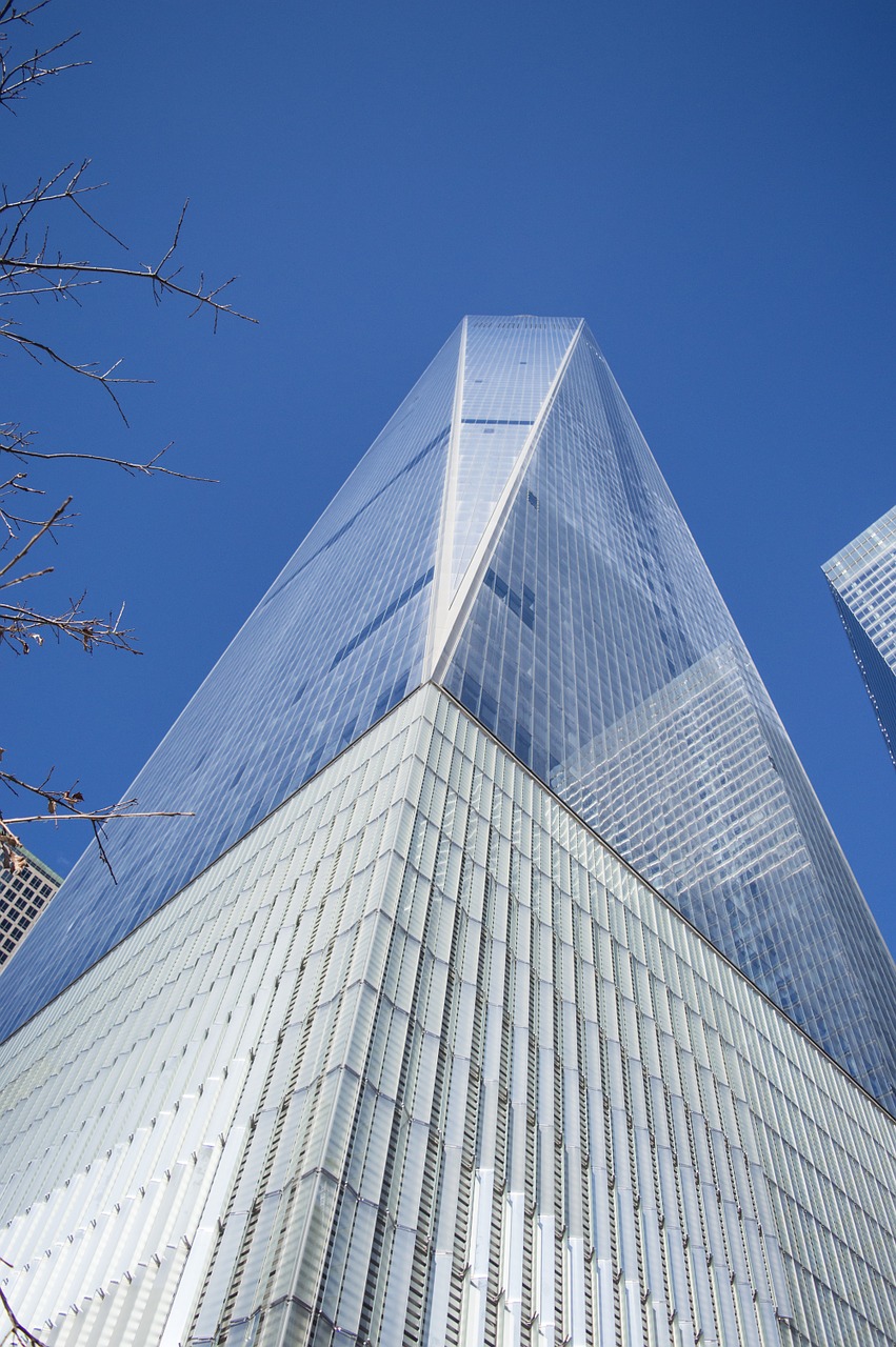 world trade center business global free photo