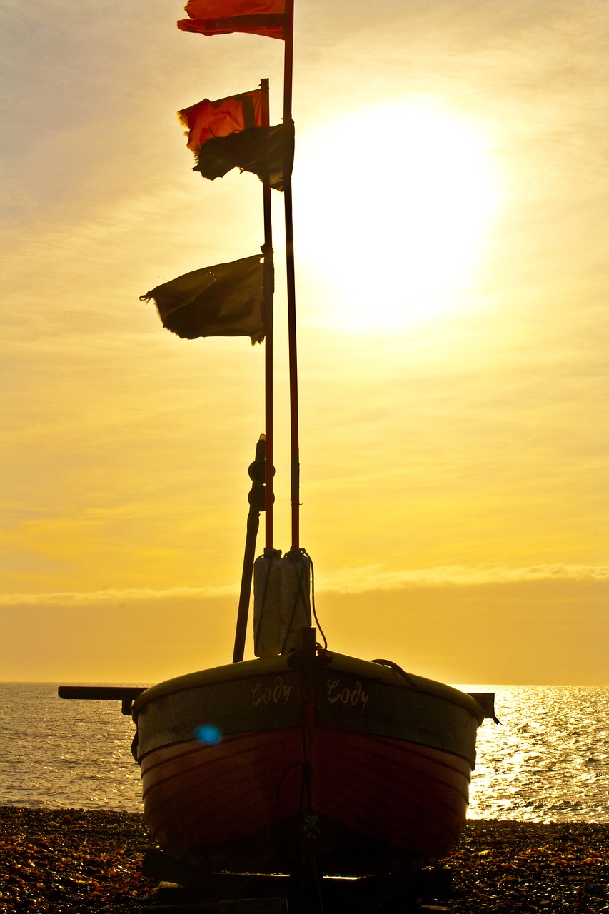 worthing boat sea free photo