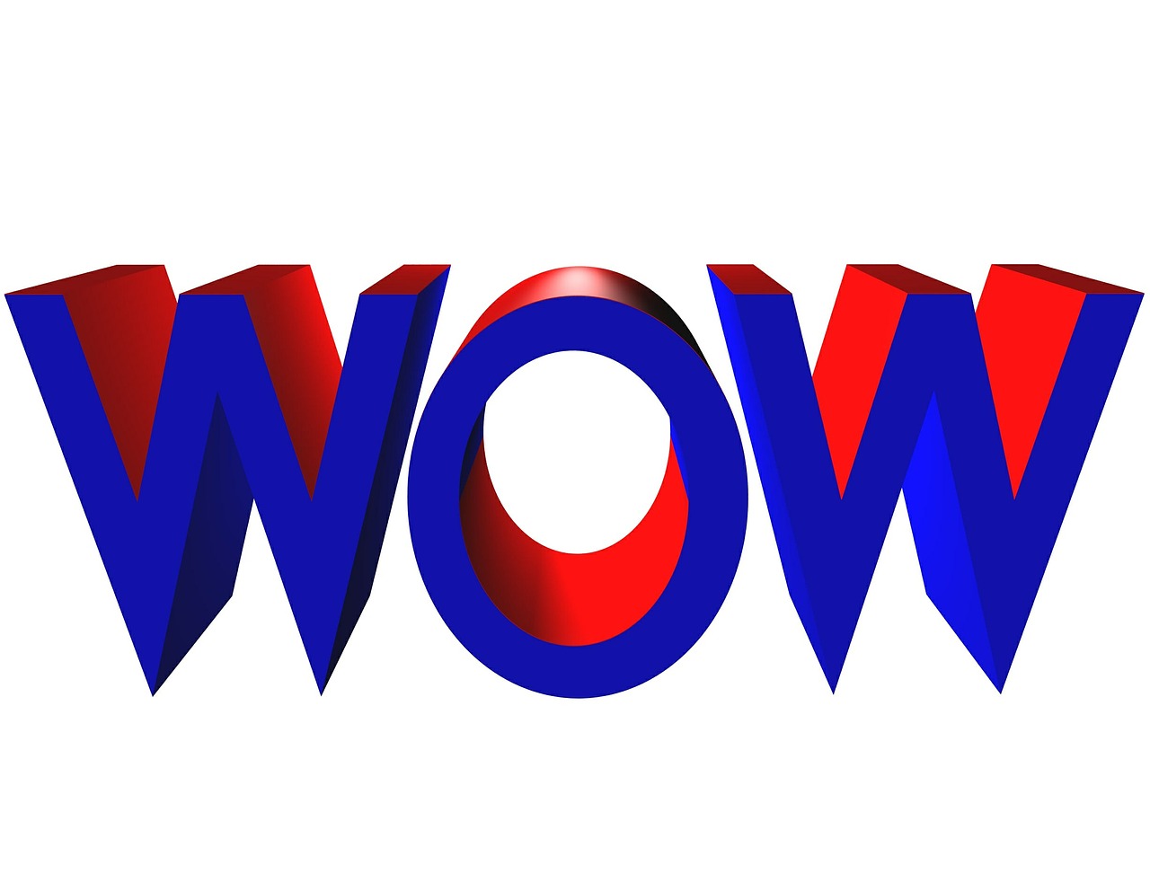 wow letters text free photo