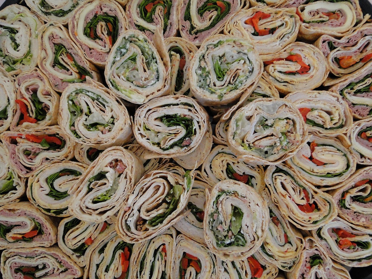 wraps food tortilla free photo