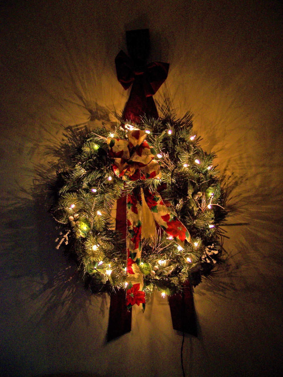 christmas xmas wreath free photo