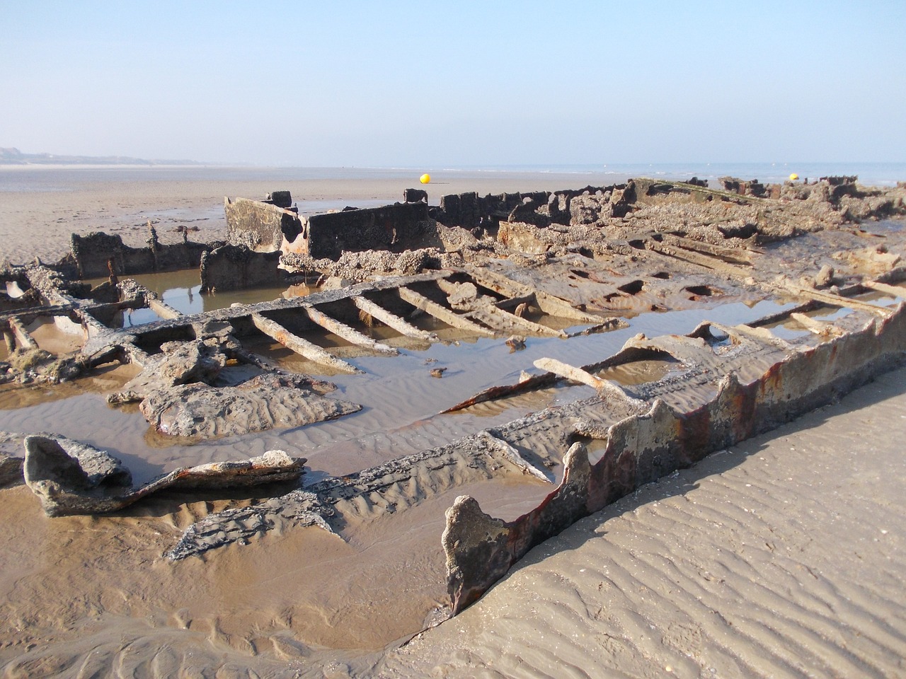 wreck boat ship free photo