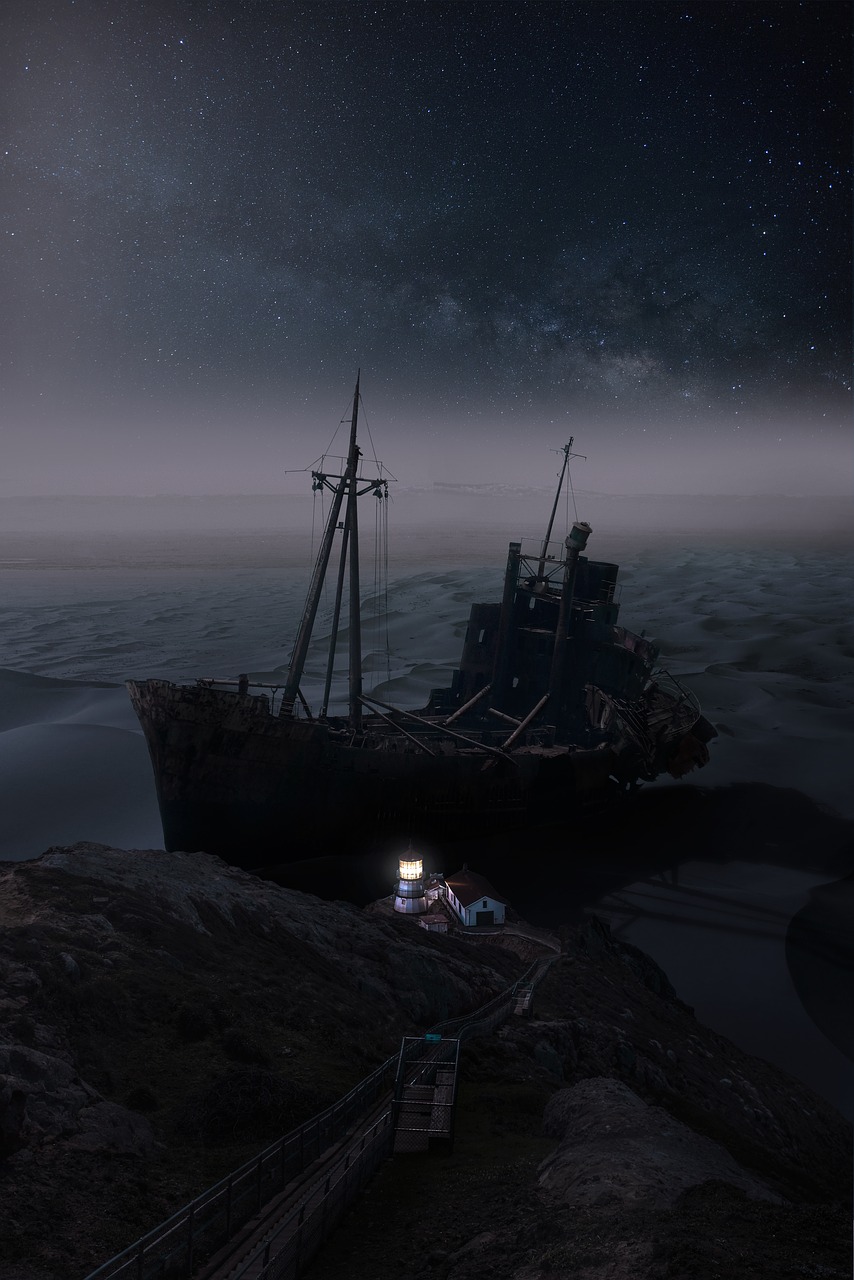 wreck  ship  shipwreck free photo