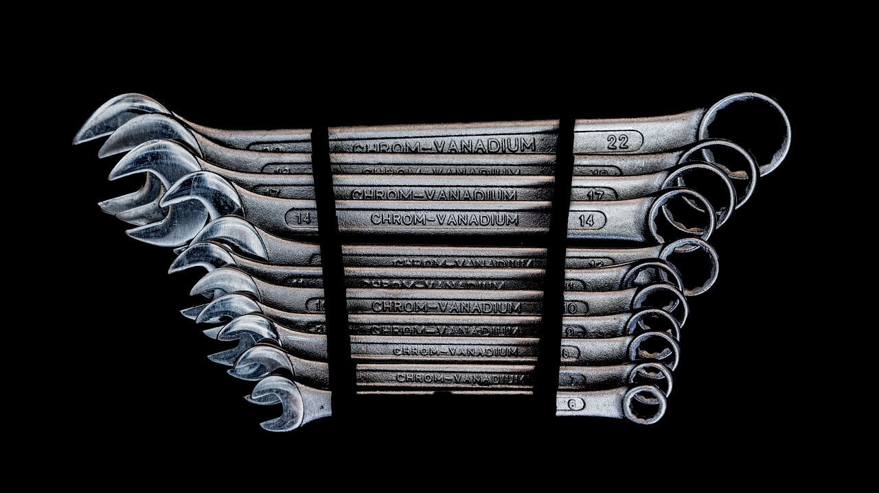 wrench tool workshop free photo