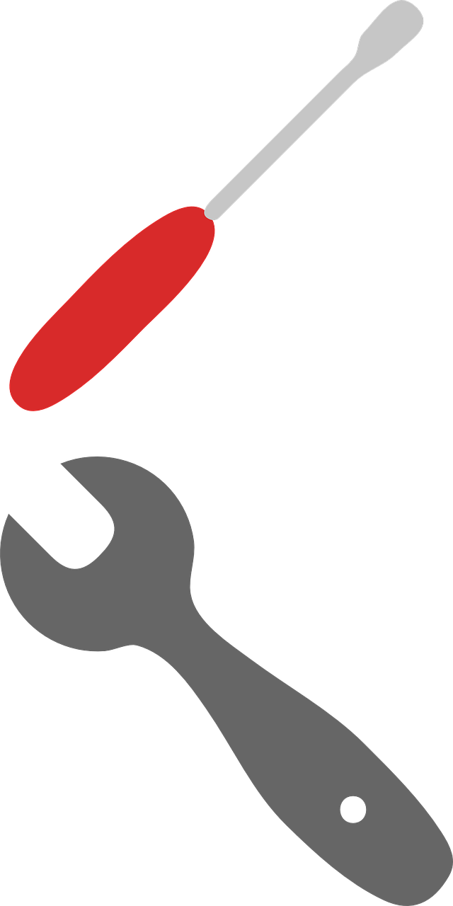 wrench screwdriver repair free photo