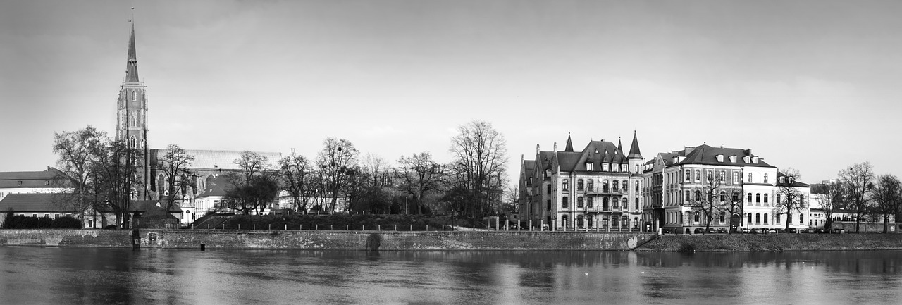 wroclaw panorama europe free photo