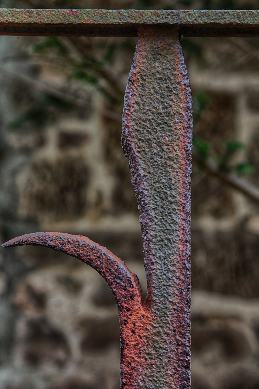 wrought iron fence iron free photo