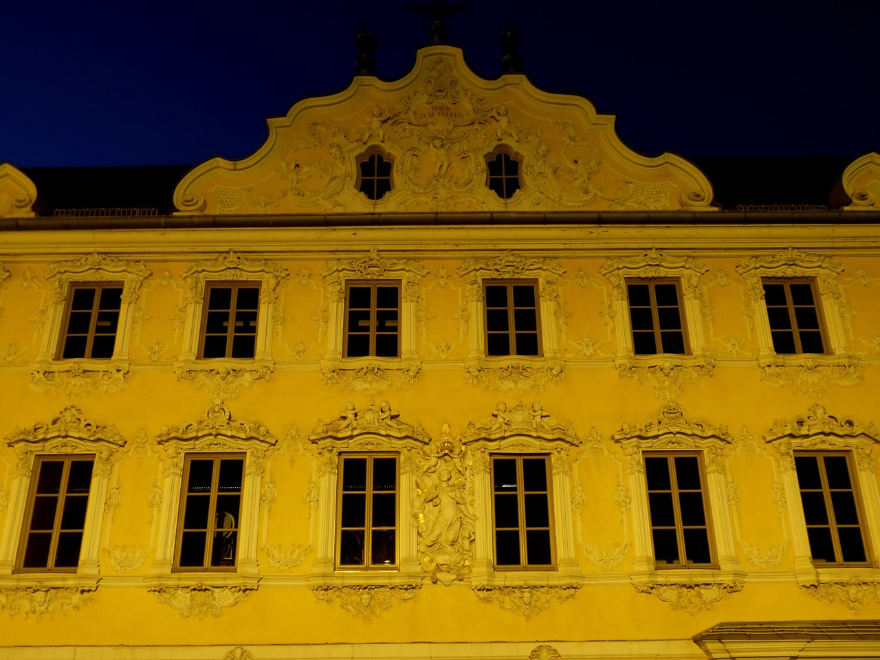 würzburg bavaria night free photo