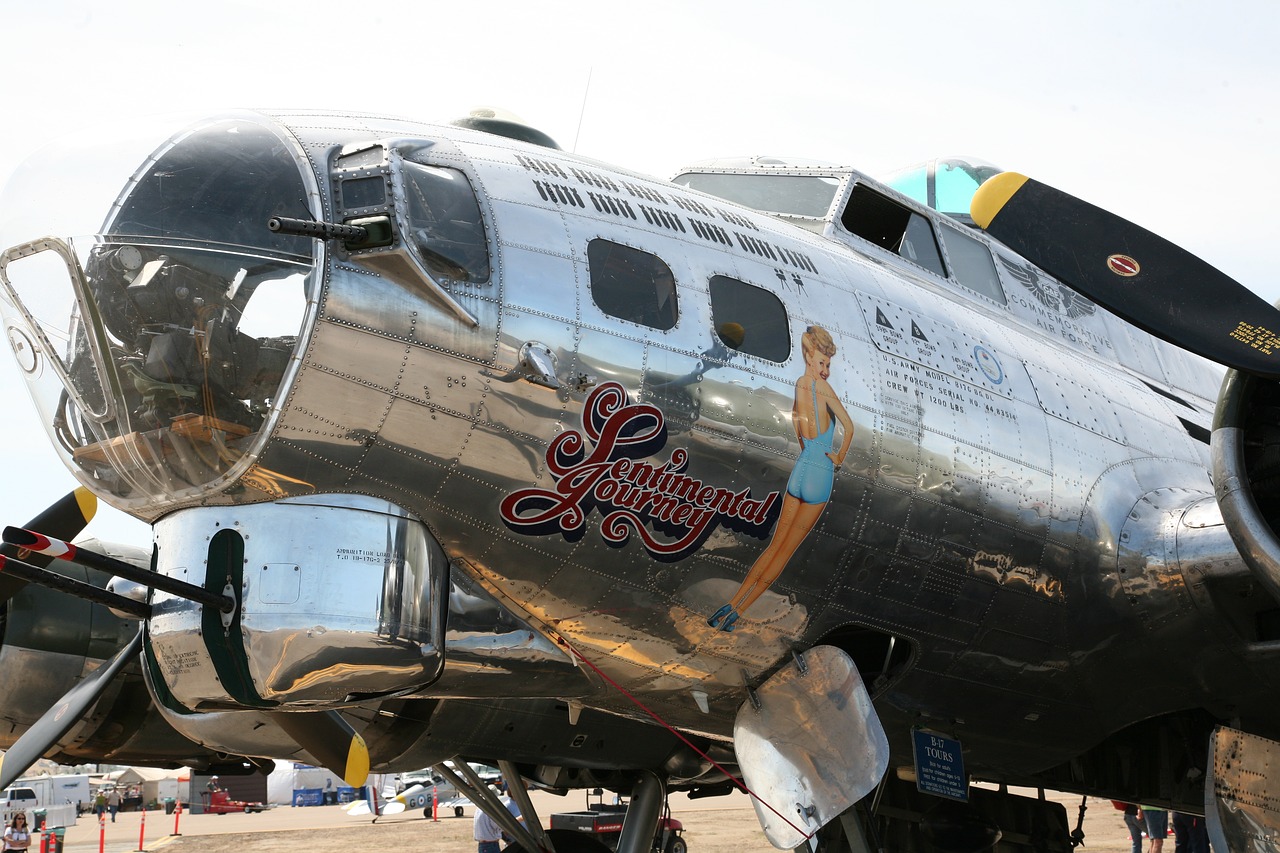 wwii flying fortress b-17 free photo