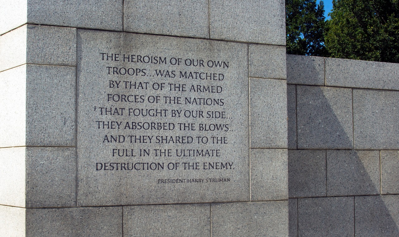 wwii memorial quotes free photo