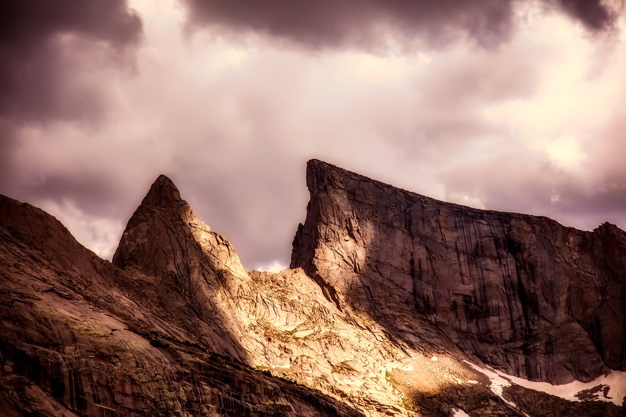 wyoming landscape sky free photo