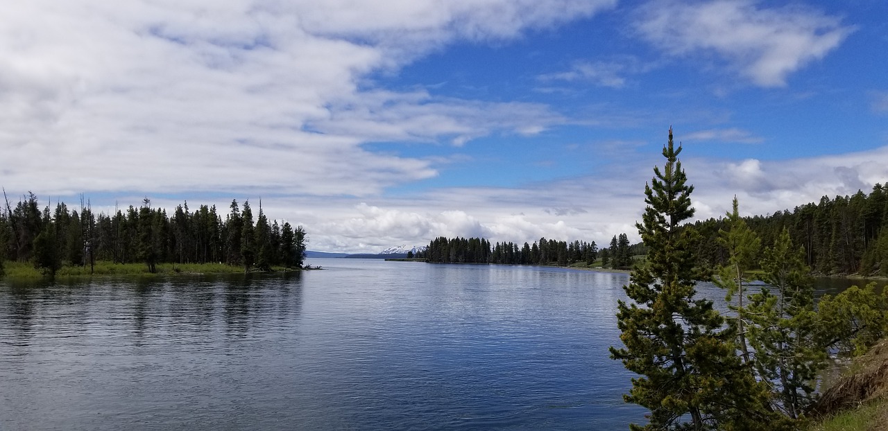 wyoming  lake  nature free photo