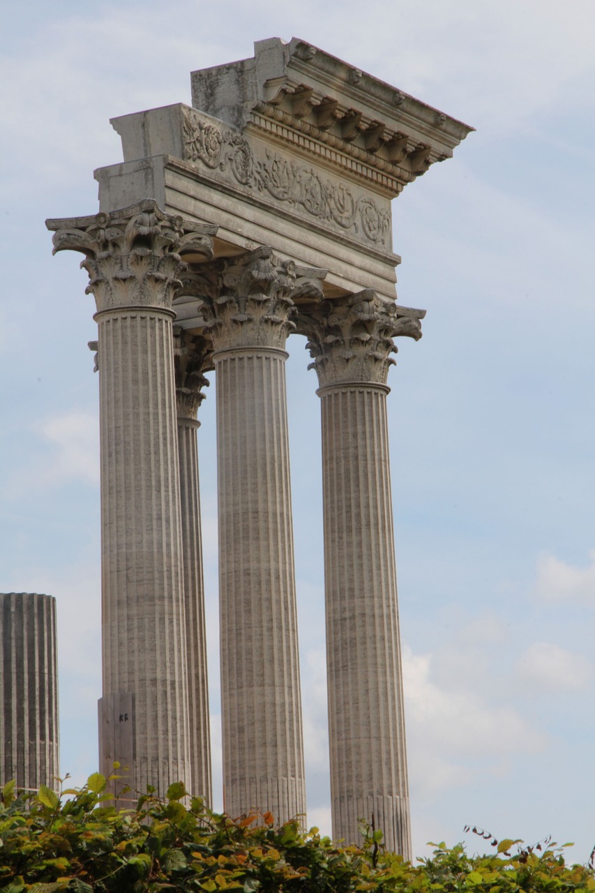 xanten roman architecture free photo