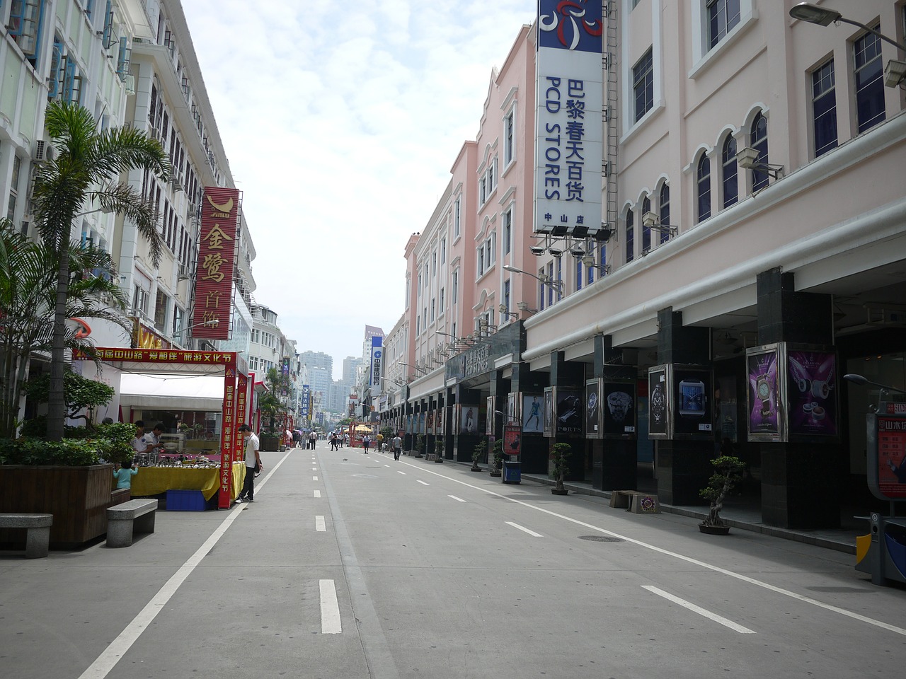 xiamen commercial street zhongshan road free photo