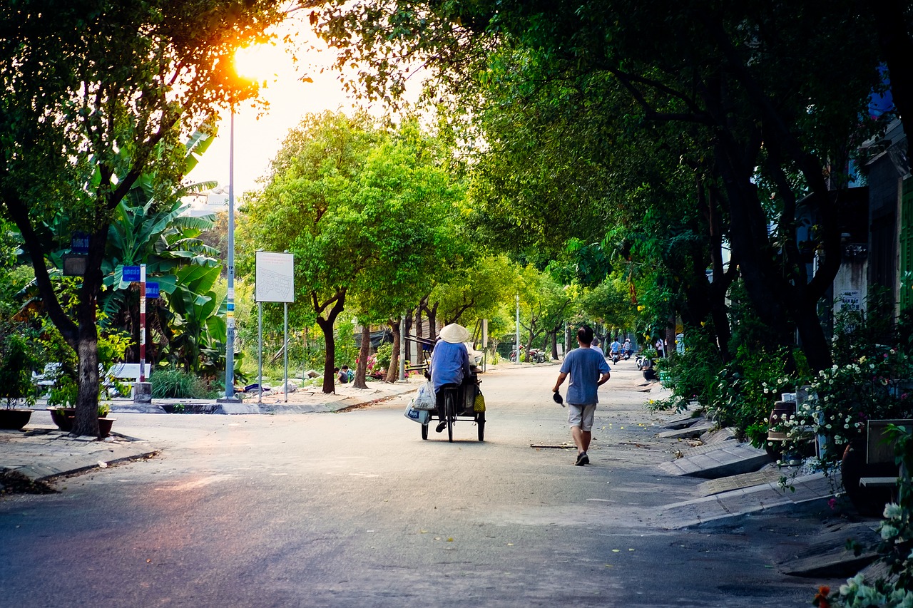 xichlo sunset vietnam free photo