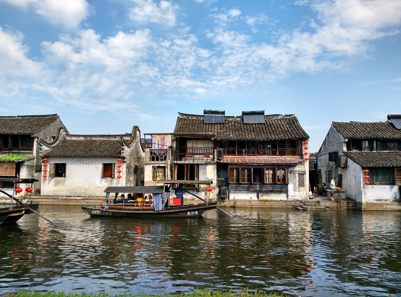 xitang the ancient town the scenery free photo