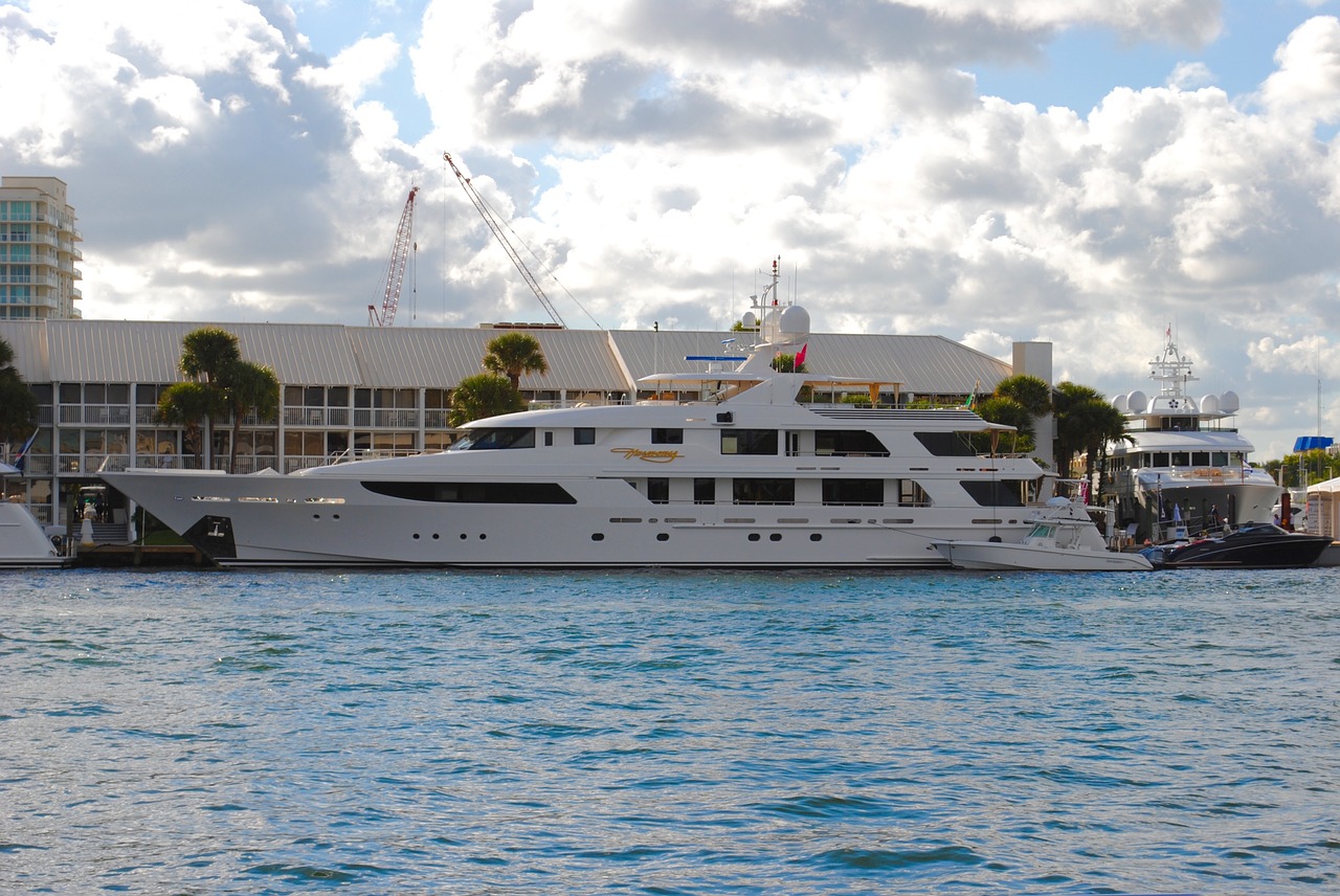 yacht yacht decks exterior free photo