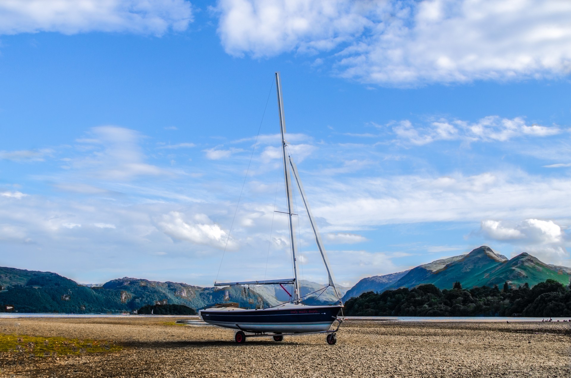 yacht water clear free photo