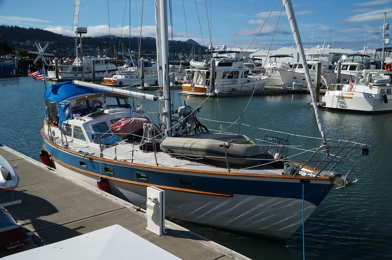 yacht dock harbor free photo