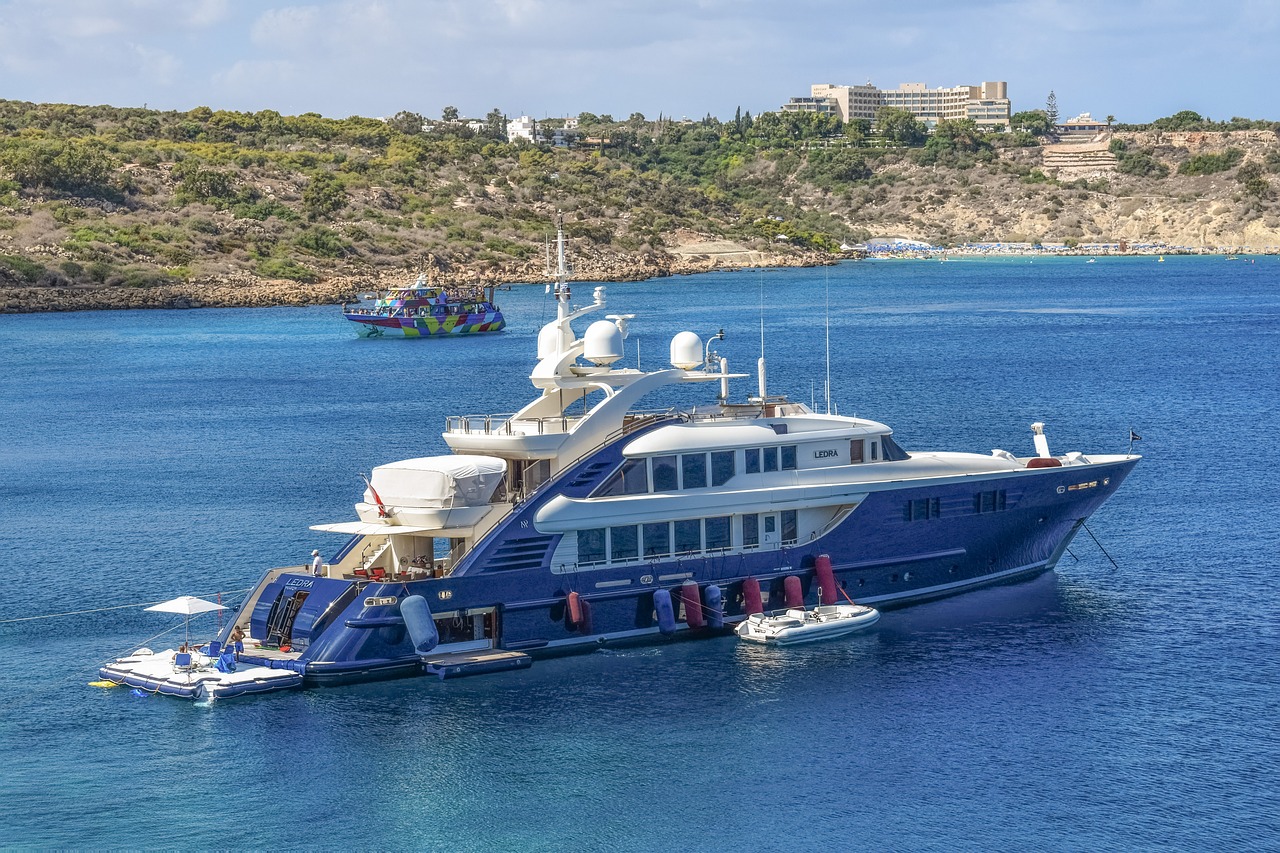 yacht luxury sea free photo