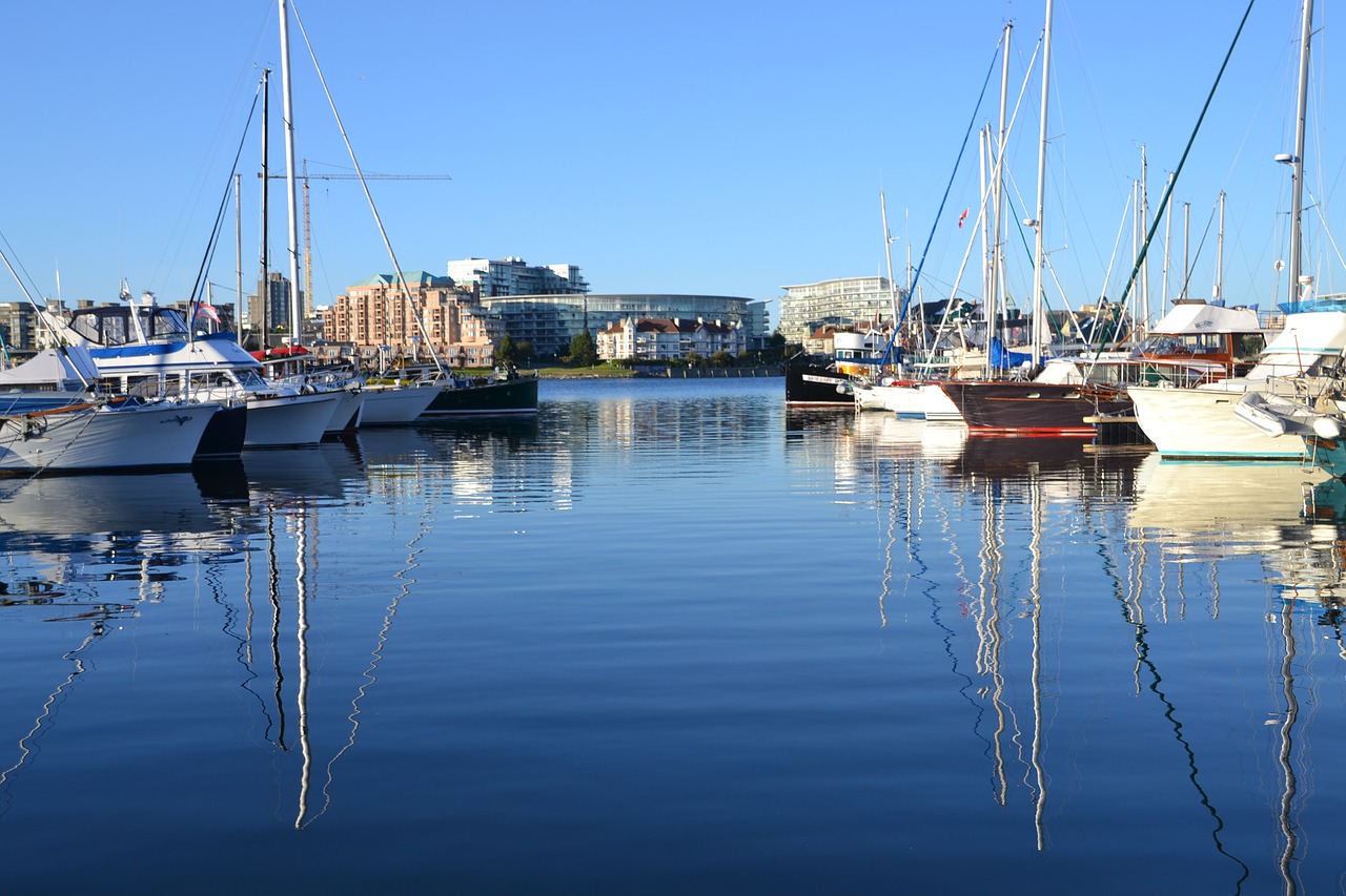 yacht sailboat harbor free photo