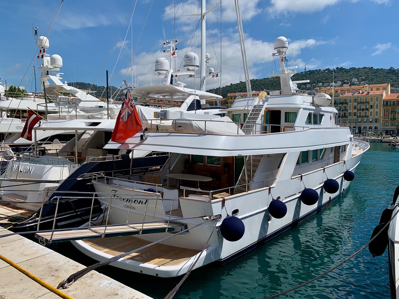 yacht  harbour  france free photo