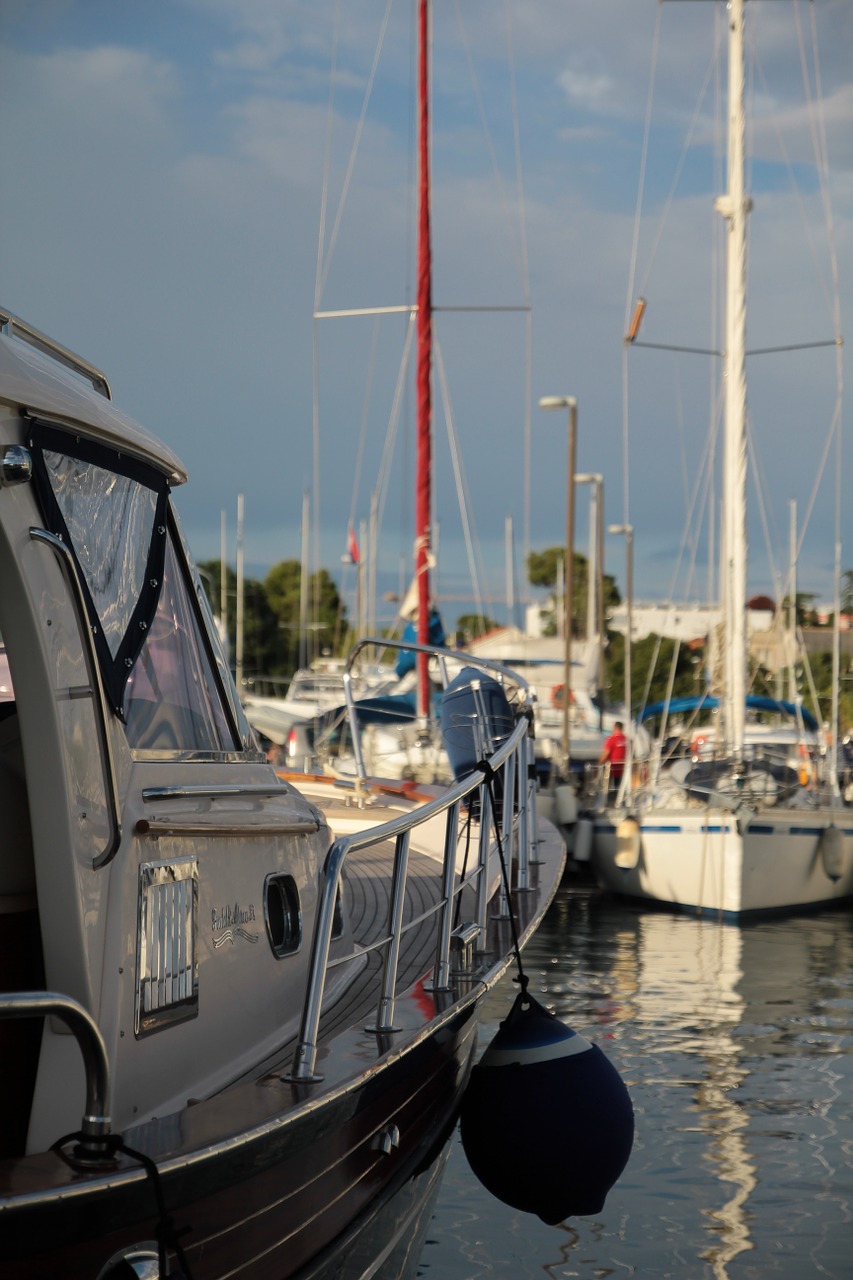 yacht sea boat free photo