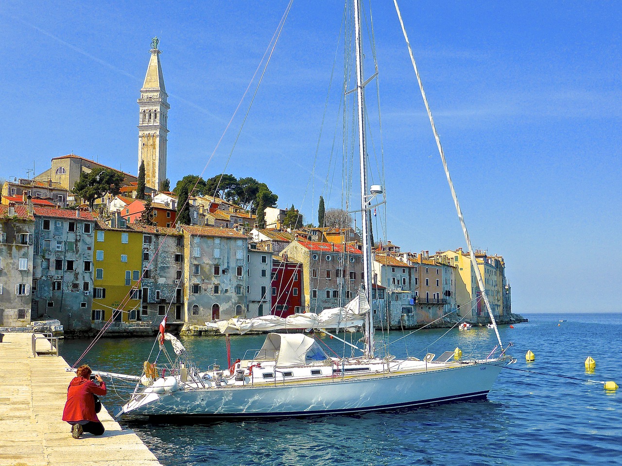 yacht dock mediterranean free photo