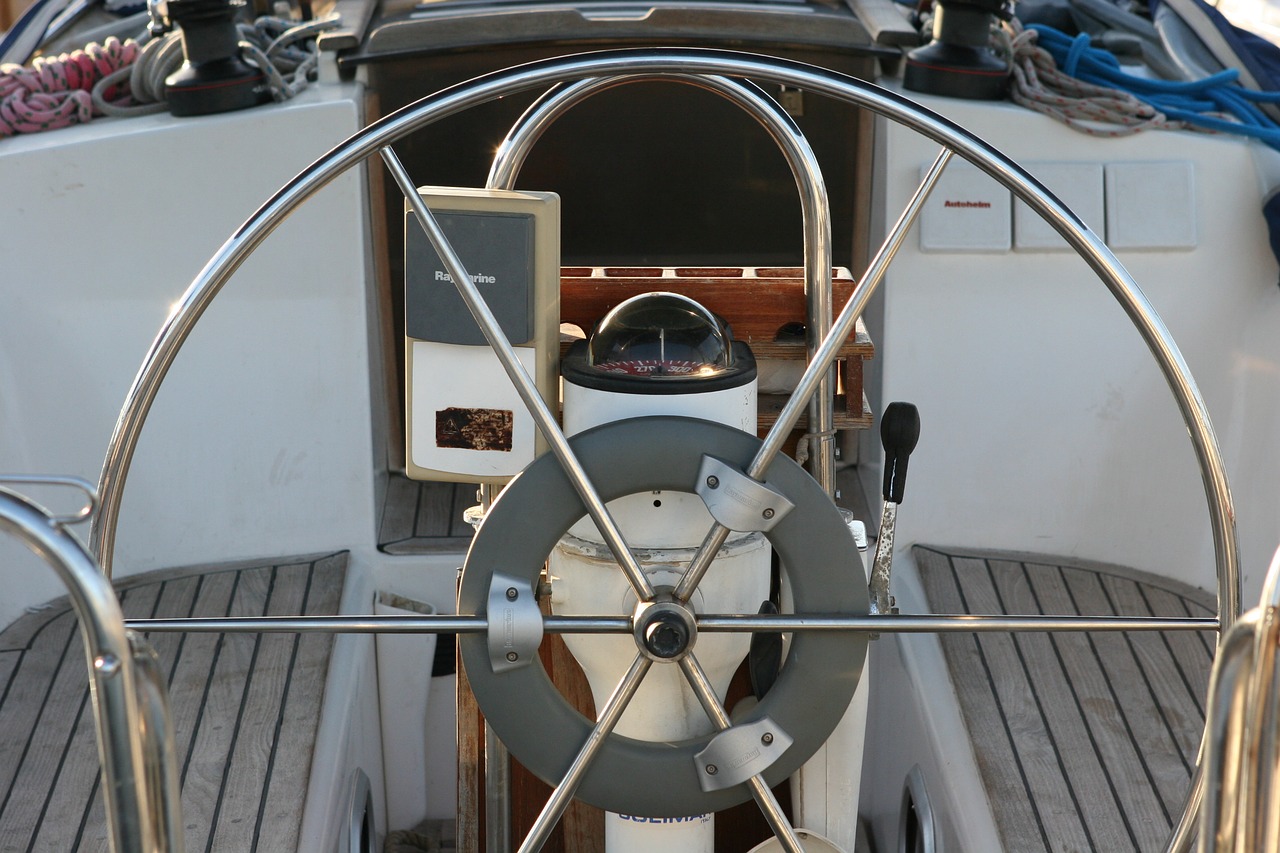 yachting wheel yacht free photo