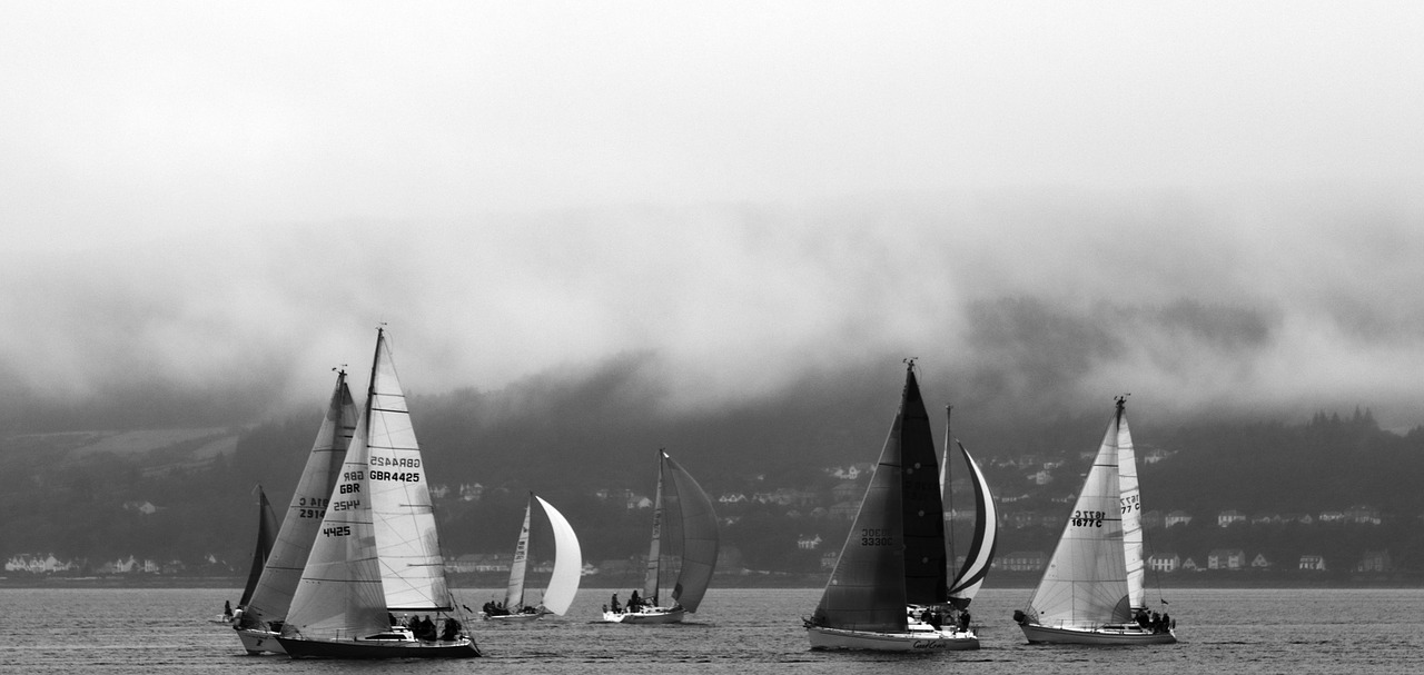 yachts boats sea free photo