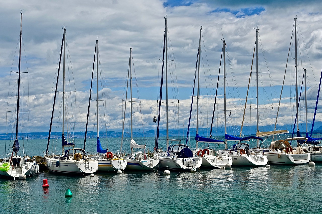 yachts  sailboats  sea free photo