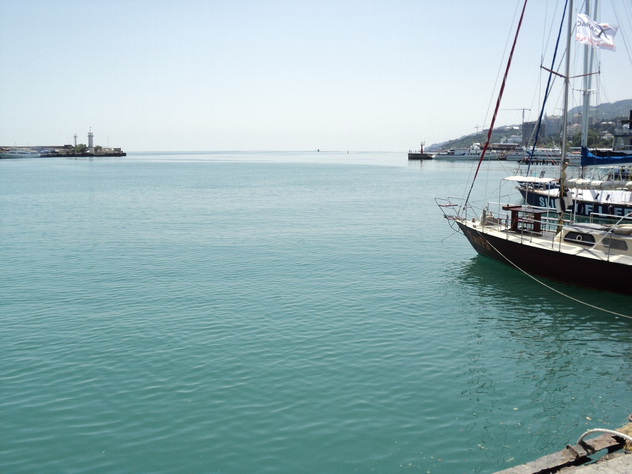 yalta sea black sea free photo