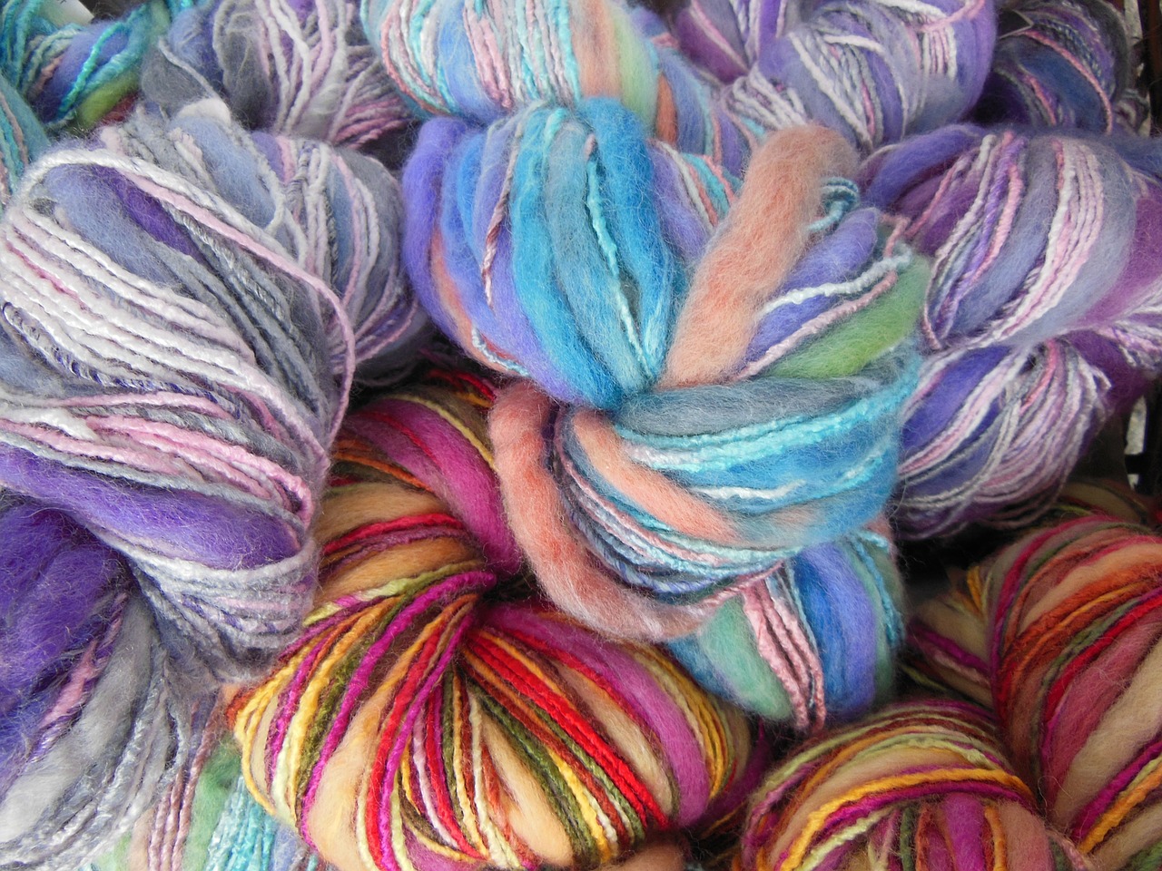 yarn colored multi-colored free photo